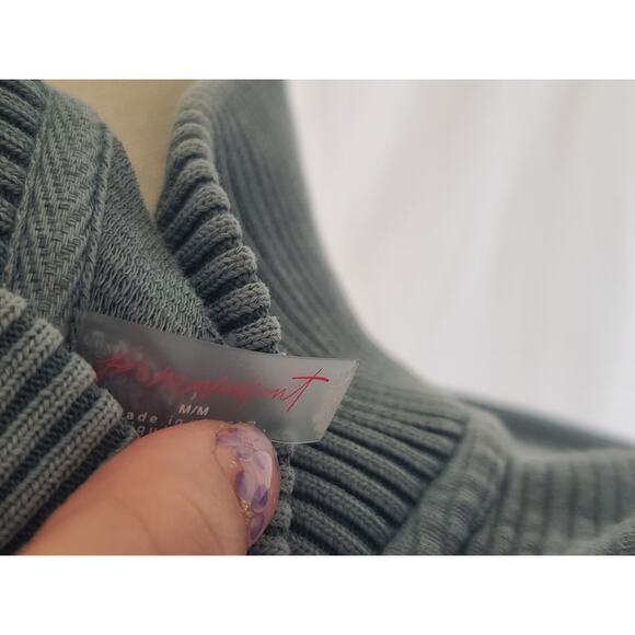 Free People Movement *IN BLUE* So Fly Henley Pullover Sweatshirt Medium - Picture 13 of 13